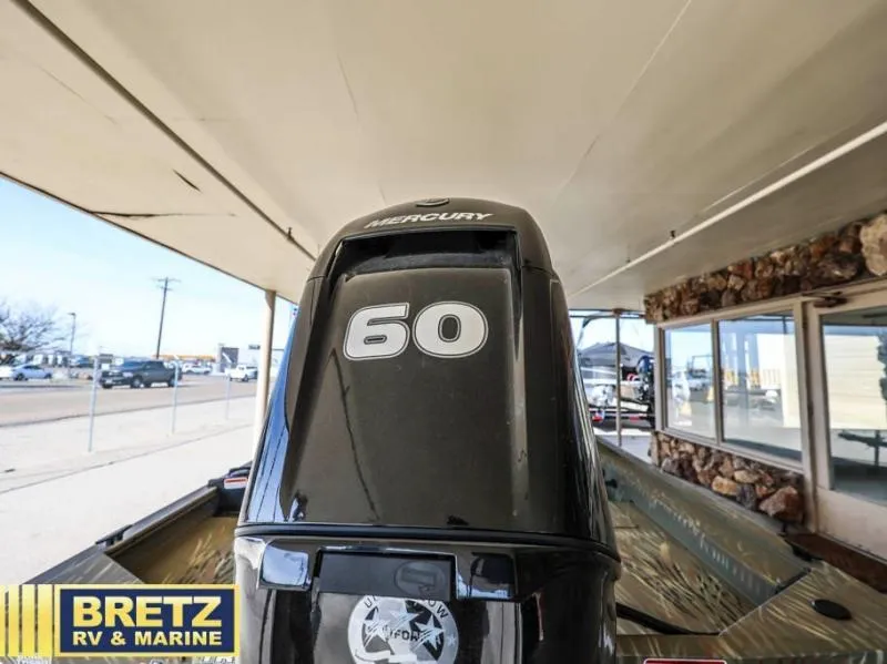 Slide: The Image of 2025 Grizzly 1754 SC boat with Mercury 60 engine at Bretz RV & Marine. - 8