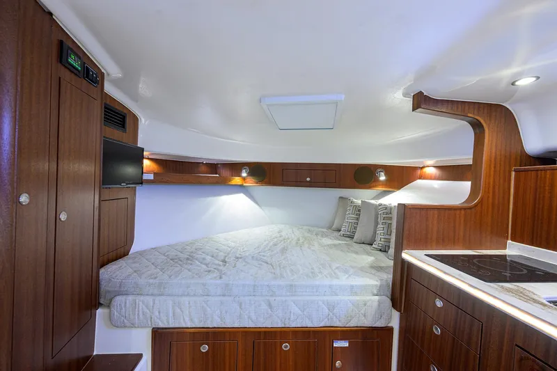 Slide: The Image of Pursuit 38 OUTTA HERE - Forward Berth - 11