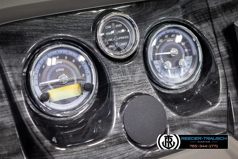 Slide: The Image of Dashboard of 2025 Avalon LSZ Vrl with speedometer and tachometer gauges. - 33