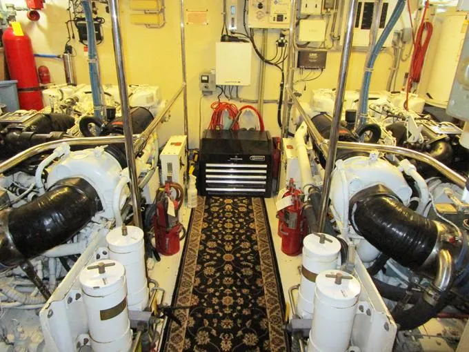 Slide: The Image of Engine Room Looking Forward - 74