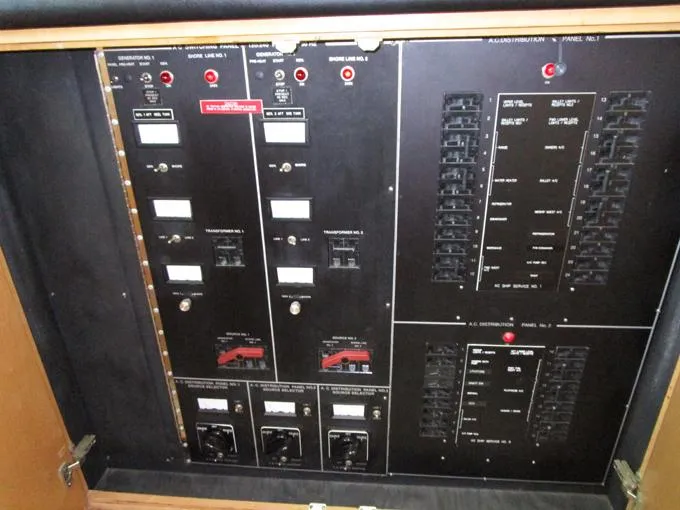 Slide: The Image of Pilothouse Electrical Panel - 85