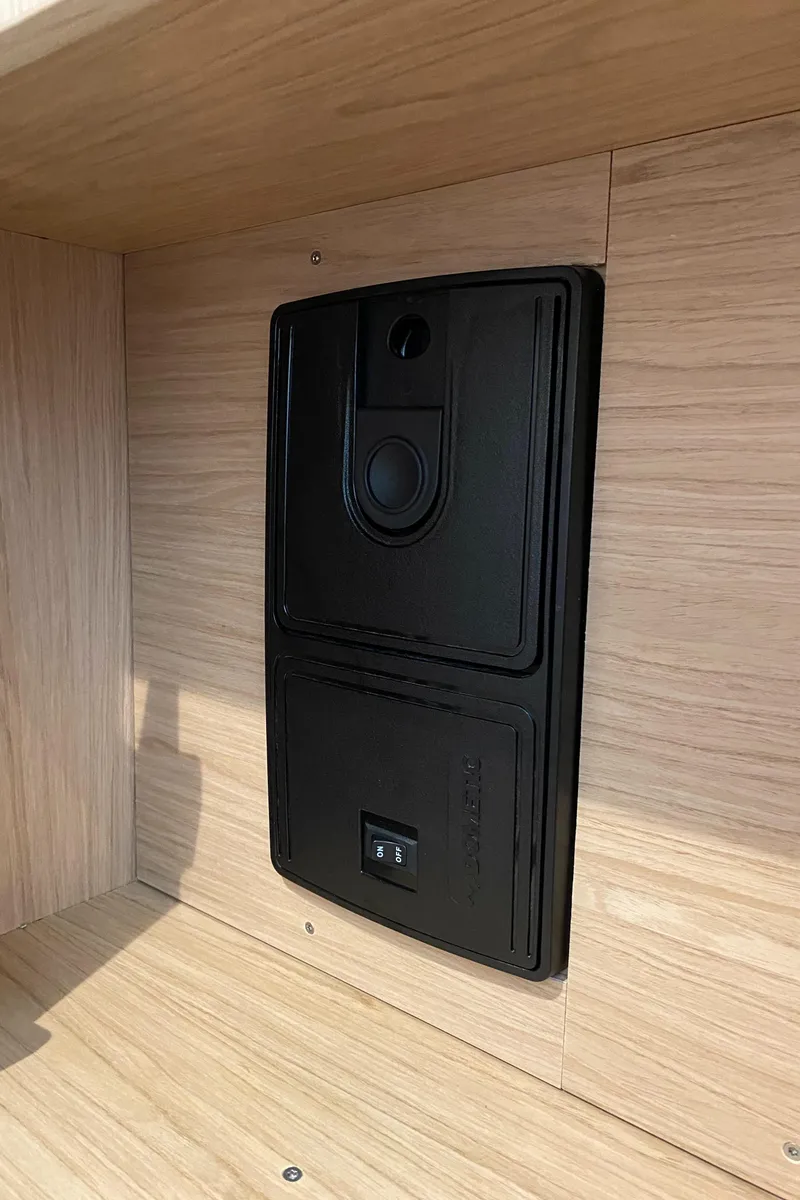 Slide: The Image of Control panel on 2020 Beneteau Gran Turismo 50 Sportfly yacht interior. - 29