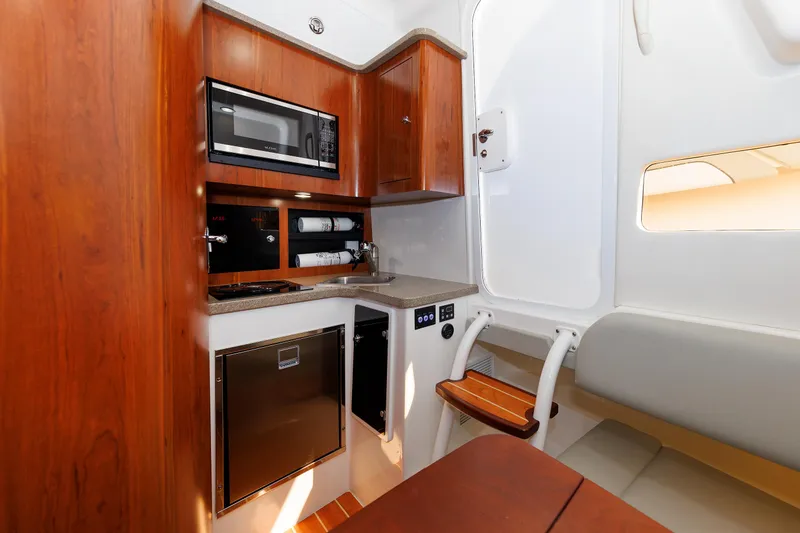 Slide: The Image of Regulator 41 NASTY HOOK II - Cabin Entrance & Galley - 5