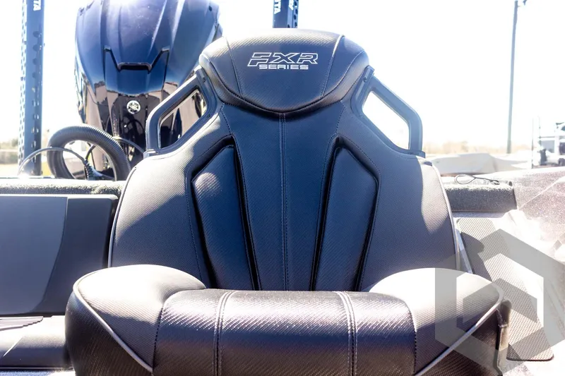Slide: The Image of 2025 Skeeter FXR 21 Limited boat seat with sleek design and ergonomic features. - 37