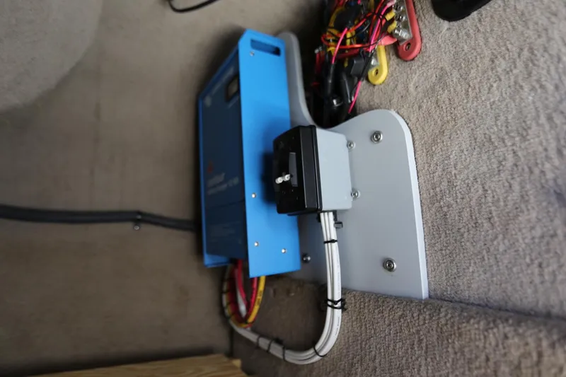 Slide: The Image of Electrical system in 2005 Chaparral 236 Sunesta with SeaKeeper and trailer. - 37