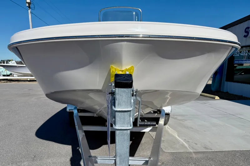 Slide: The Image of 2025 Carolina Skiff 21 Ultra Elite boat on trailer at Stroud & Son Marine. - 7