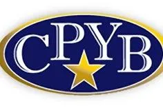 Slide: The Image of CPYB logo with a gold star, related to Bayliner 3788 Command Bridge Motoryacht 1996. - 49
