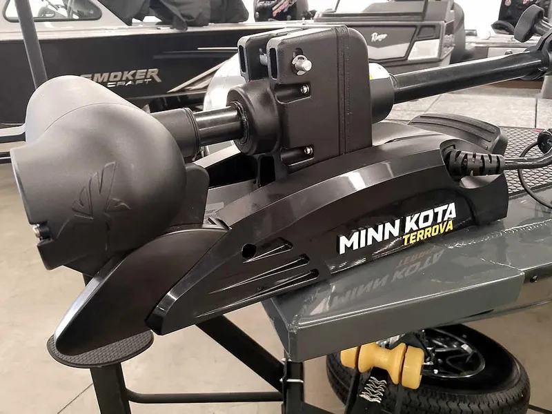 Slide: The Image of Minn Kota Terrova trolling motor on 2025 Ranger VX1988 WT boat. - 4
