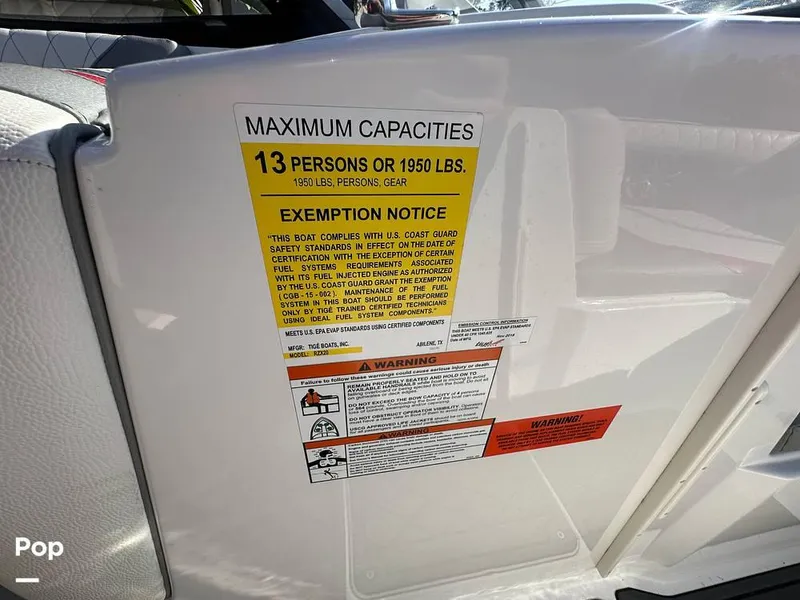 Slide: The Image of 2019 Tige RZX20 for sale in Maitland, FL - 63