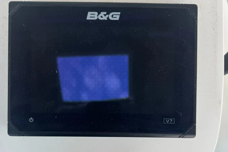 Slide: The Image of B&G V7 display on 2001 Beneteau 361 sailboat. - 8