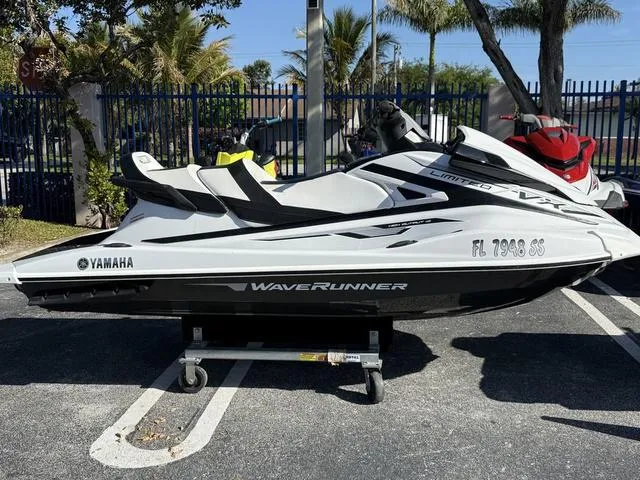 Slide: The Image of 2020 Yamaha WaveRunner VX jet ski parked outdoors on a sunny day. - 5