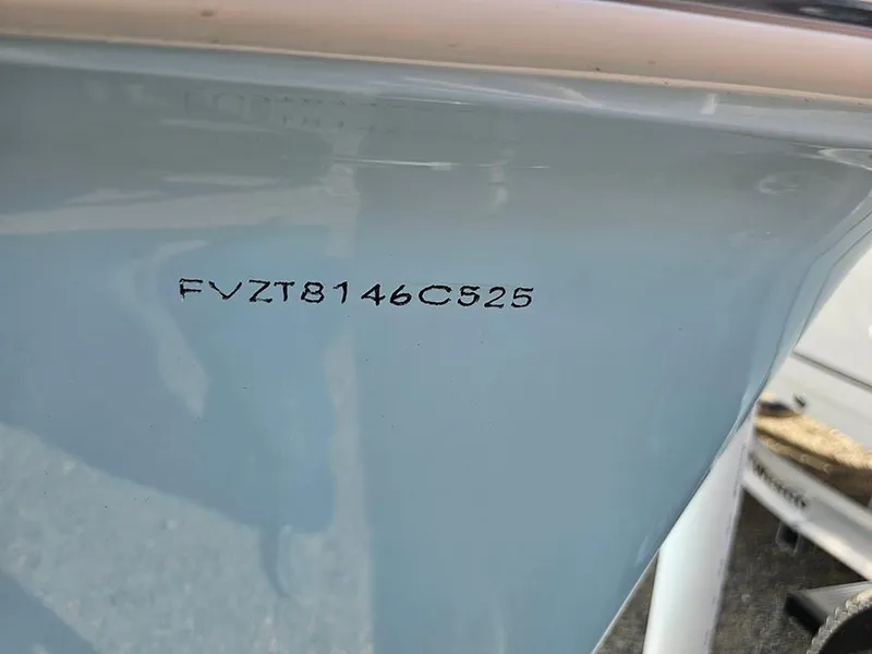 Slide: The Image of 2025 Bulls Bay 2200 XS boat hull with serial number FVZT8146C525. - 21