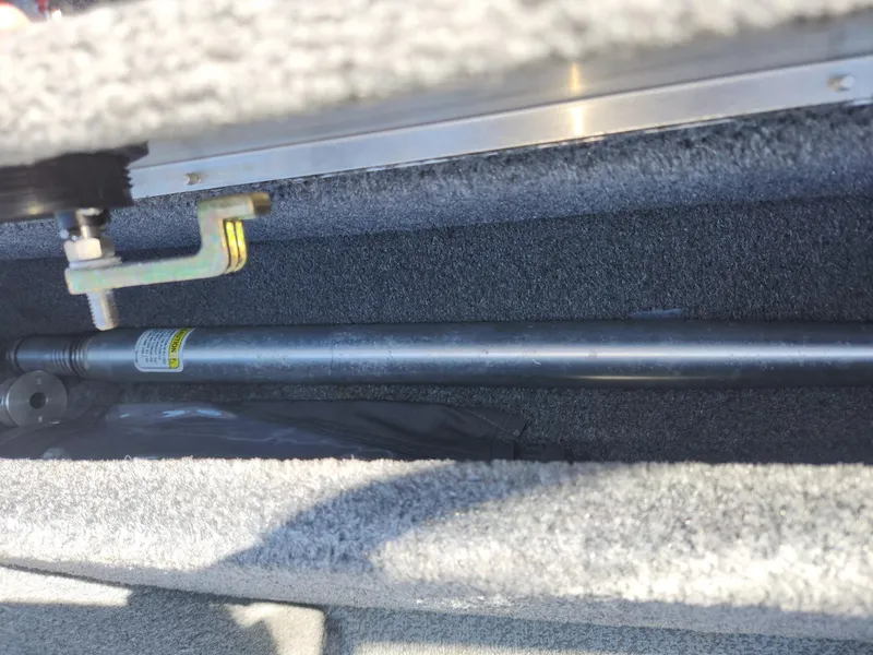 Slide: The Image of 2019 Tracker Pro V 175 Guide boat interior storage compartment. - 7