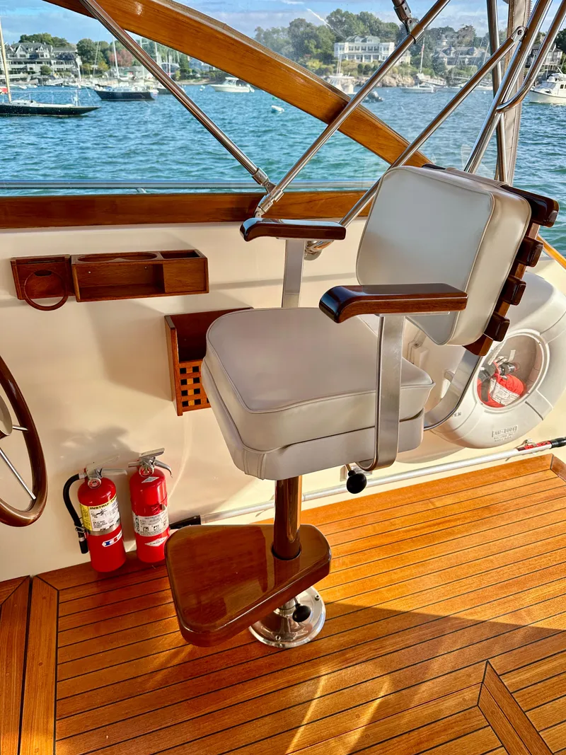 Slide: The Image of Helm Deck Captains Chair - 10