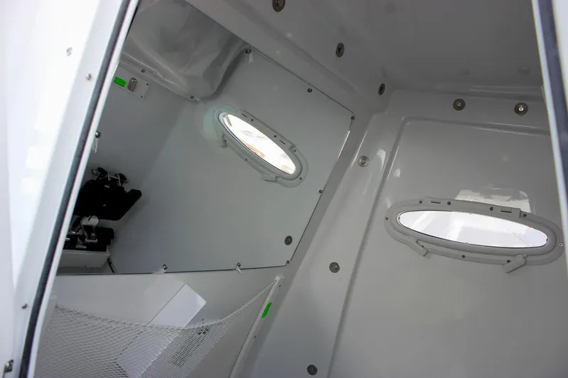 Slide: The Image of Interior cabin of 2025 Sea Hunt Gamefish 28 Forward Seating boat. - 48