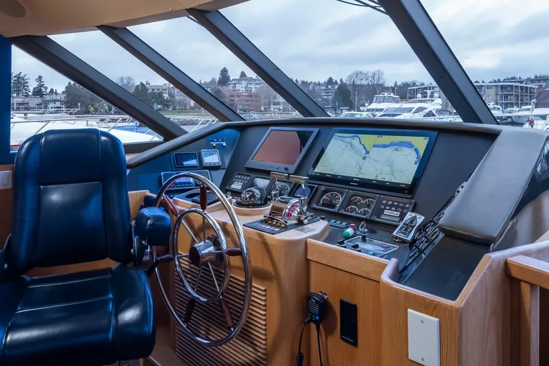 Slide: The Image of West Bay 58 Pilothouse Motor Yacht 1999 - 55