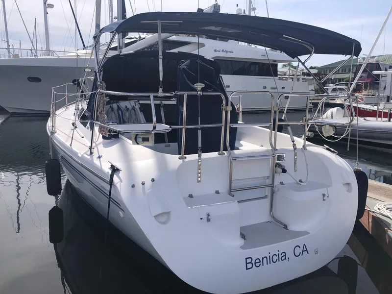 Slide: The Image of 2005 Catalina 310 sailboat docked in Benicia, CA marina. - 22