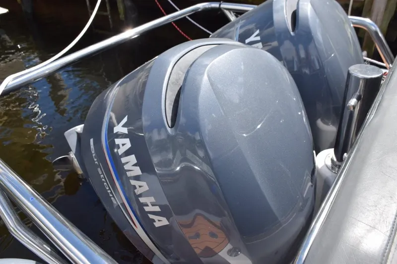 Slide: The Image of Hardtop has Simrad radar dome, spotlight, and PA horn. - 4