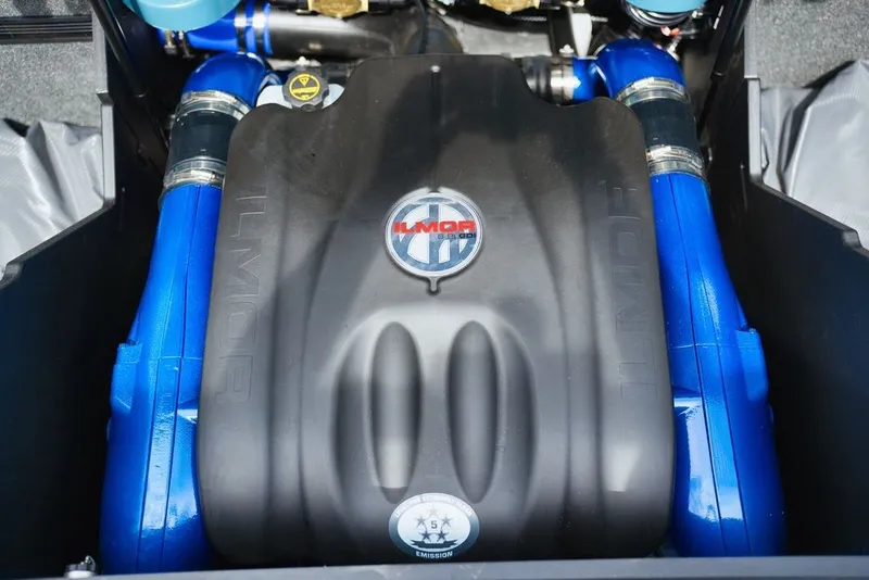 Slide: The Image of Ilmor engine in 2025 MasterCraft X22 boat. - 19