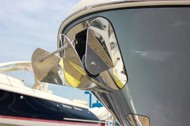 Slide: The Image of 2024 Chris-Craft Catalina 24 boat anchor detail with sleek design. - 50