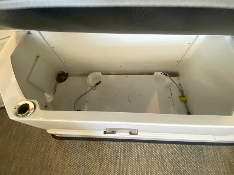 Slide: The Image of Open storage compartment in 2023 Monterey 298 SUPER SPORT BR boat. - 20