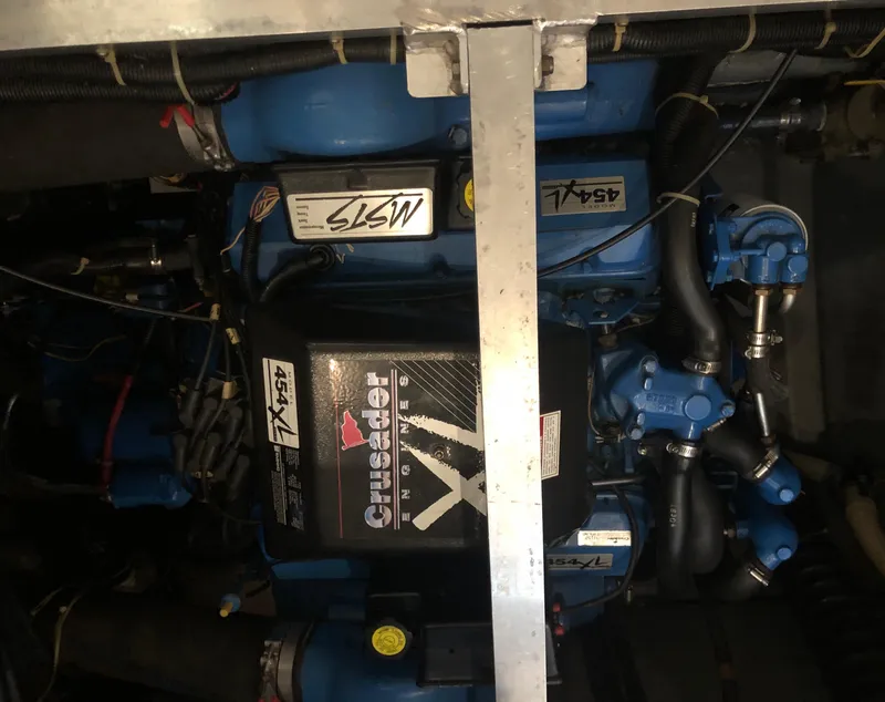 Slide: The Image of Carver 355 Aft Cabin 1996 - 61