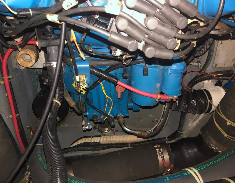 Slide: The Image of Carver 355 Aft Cabin 1996 - 63