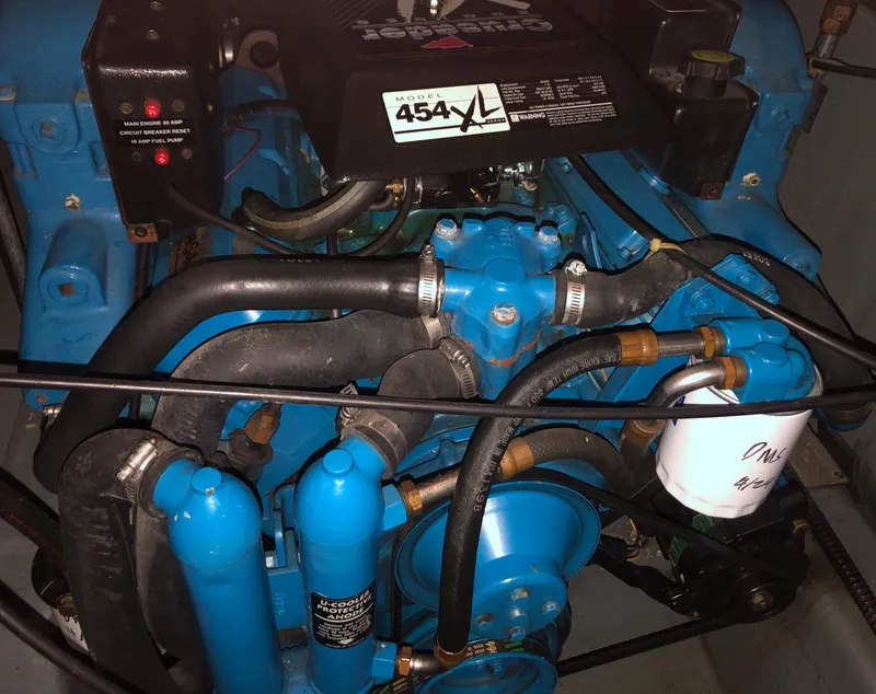 Slide: The Image of Carver 355 Aft Cabin 1996 - 64