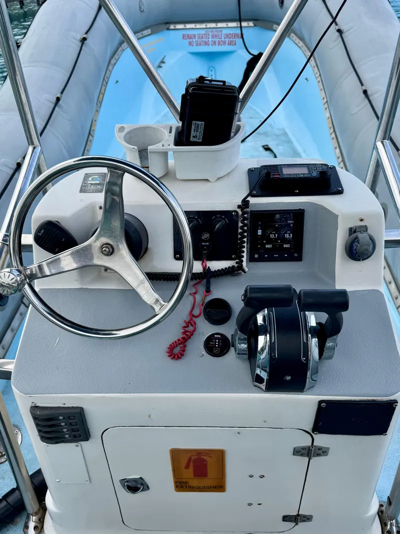 Slide: The Image of Sea Blade Navatek Sled (RIB) 2007 - 8