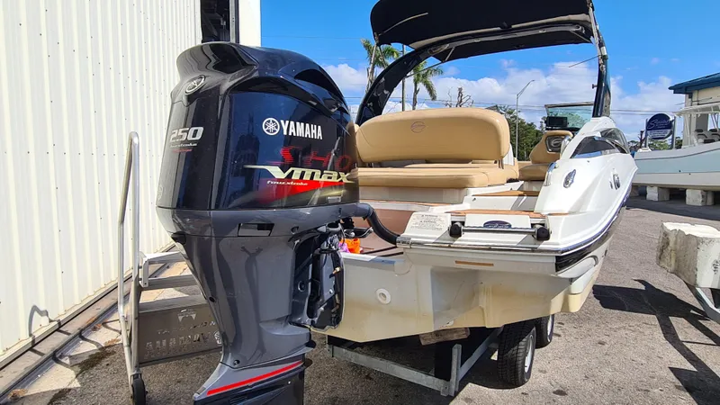 Slide: The Image of 2018 Crownline Eclipse E24 XS boat with Yamaha VMAX 250 outboard motor. - 23
