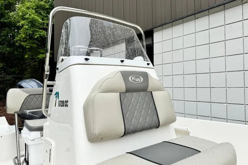 Slide: The Image of 2025 Key West 1720 Center Console boat with sleek design and modern features. - 8