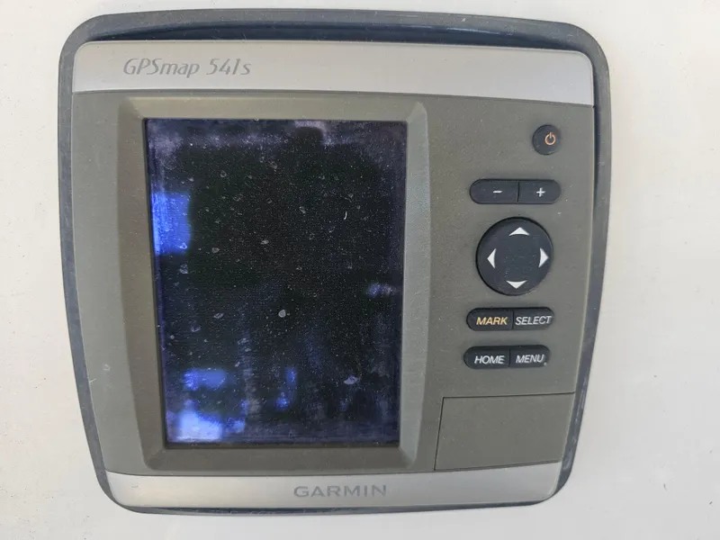 Slide: The Image of Garmin GPSmap 541s device on a 2012 Boston Whaler 210 Montauk boat. - 28