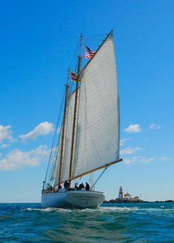 Slide: The Image of Schooner HARRIS and BISHOP 2006 - 69