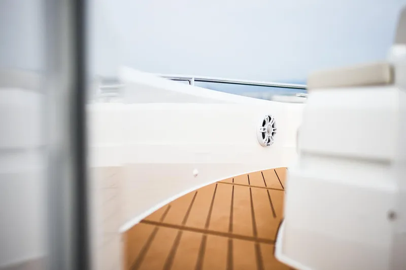 Slide: The Image of 2025 Skamander Sorrento yacht deck with sleek design and modern features. - 33