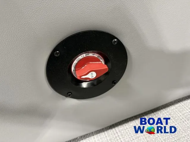 Slide: The Image of Red switch on 2025 Bentley Pontoons Legacy 220 Swingback, Honda 4-Stroke EFI. - 25