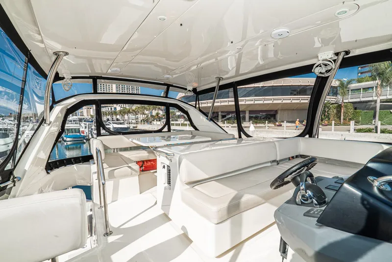 Slide: The Image of Flybridge Rear View Bridge Helm - 18