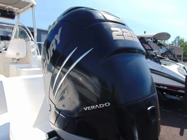 Slide: The Image of 2011 Sea Chaser 2100 Walk-Around with Mercury Verado 225 outboard engine. - 5