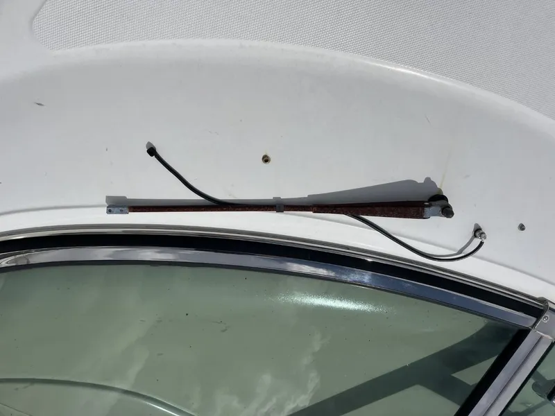 Slide: The Image of Windshield wiper on a 2003 Sea Ray 360 Sundancer boat. - 41