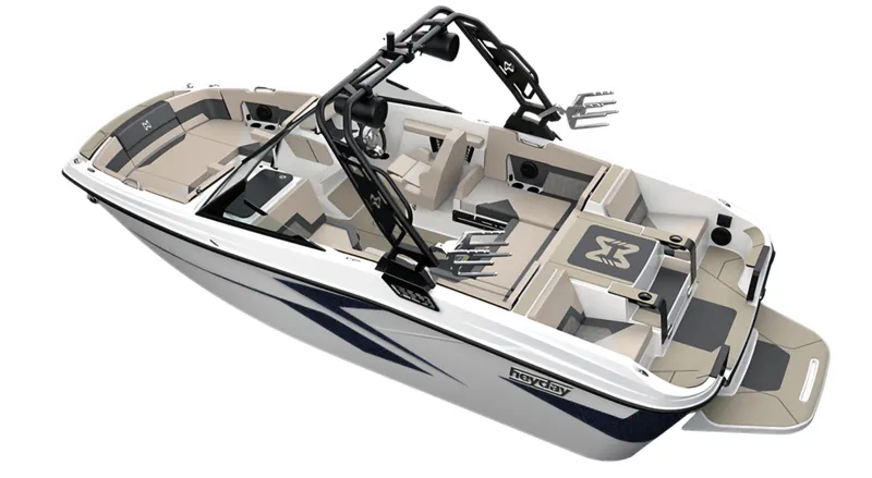 Slide: The Image of 2023 HEYDAY WAKE BOATS H20, sleek design, spacious interior, advanced wakeboard features. - 12