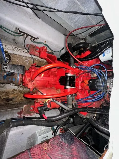 Slide: The Image of Carver Yachts 380 Santego 1993 - 20