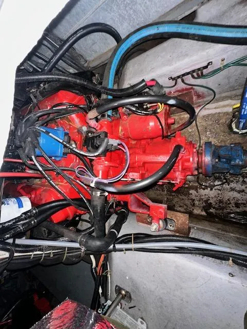 Slide: The Image of Carver Yachts 380 Santego 1993 - 21