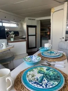 Slide: The Image of Carver Yachts 380 Santego 1993 - 34