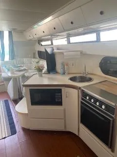 Slide: The Image of Carver Yachts 380 Santego 1993 - 39