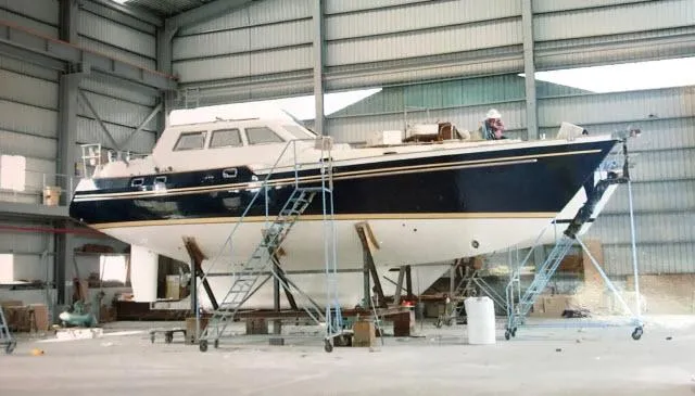 Slide: The Image of Tayana 460 Vancouver Pilothouse 2002 - 93