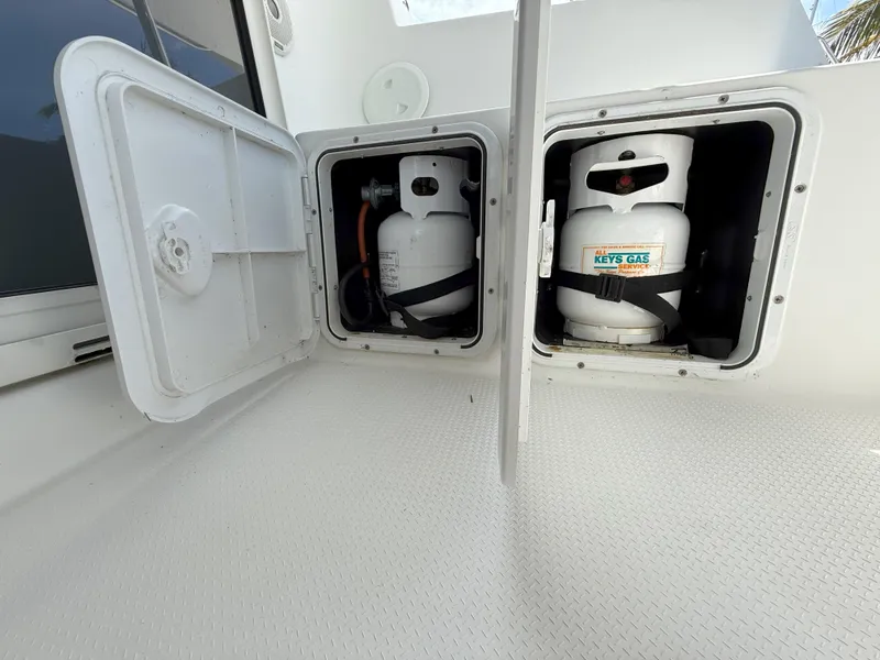 Slide: The Image of Propane storage compartment on 2014 Fountaine Pajot Mahe 36 Evolution catamaran. - 30