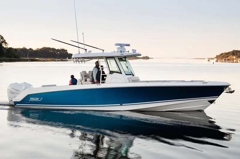 Slide: The Image of 2023-Boston-Whaler-330-Outrage-MarineMax - 0