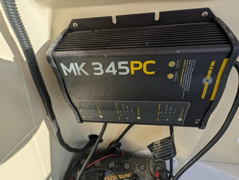 Slide: The Image of Battery charger MK 345PC installed on 2003 Pro-Line 22 Sport boat. - 16