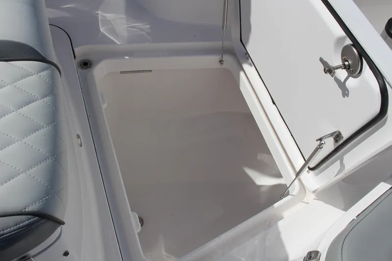 Slide: The Image of 2024 Everglades 395 Center Console with triple Yamaha XTO Offshore engines. - 24