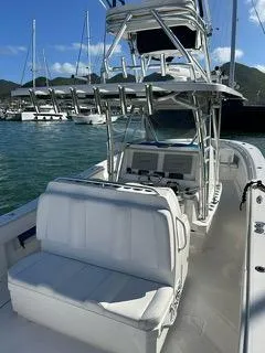 Slide: The Image of 2017 Invincible 39 Open Fisherman boat with sleek design and spacious seating. - 3