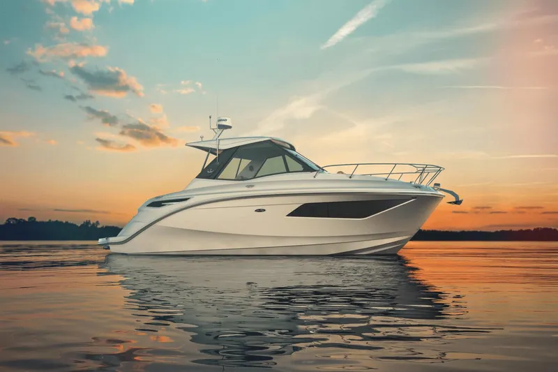 Slide: The Image of Sea Ray 320 Sundancer 2025 - 31